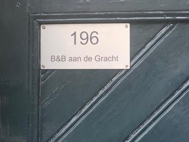 B&B Aan De Gracht Alkmaar Exterior foto